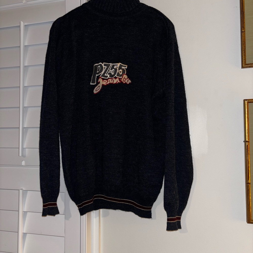 Vintage PZ55 Jean Company Men's Black Sweater